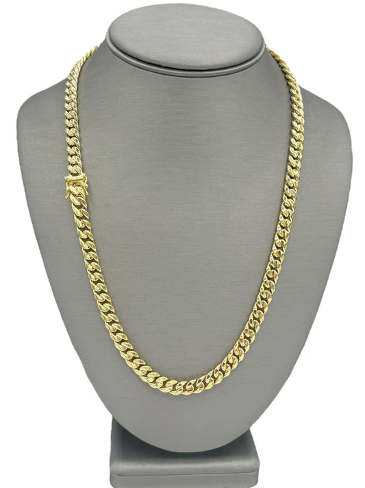 New 14K Miami Cuban Chain.