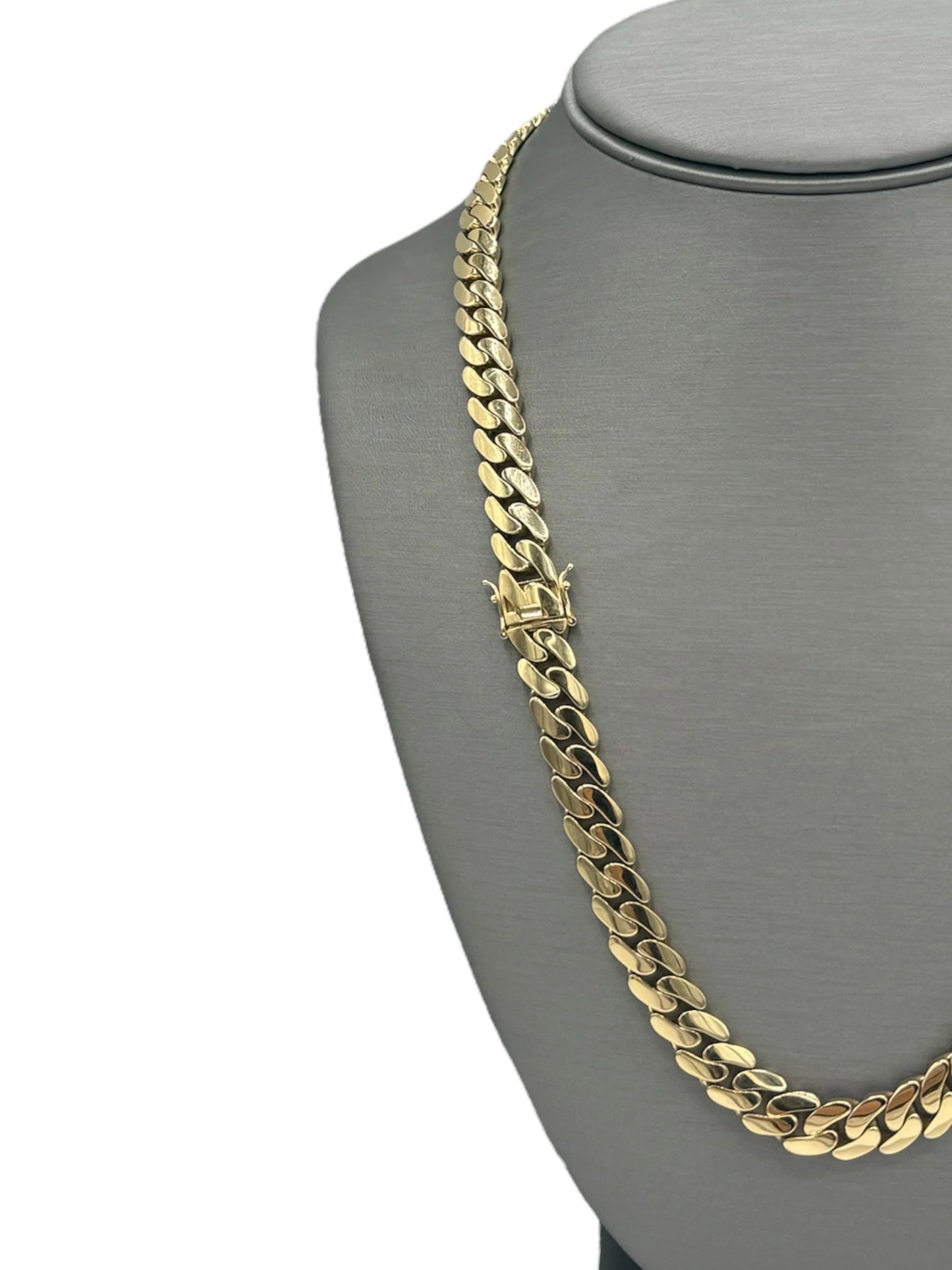 New 14K Miami Cuban Chain 22” (9.7MM)