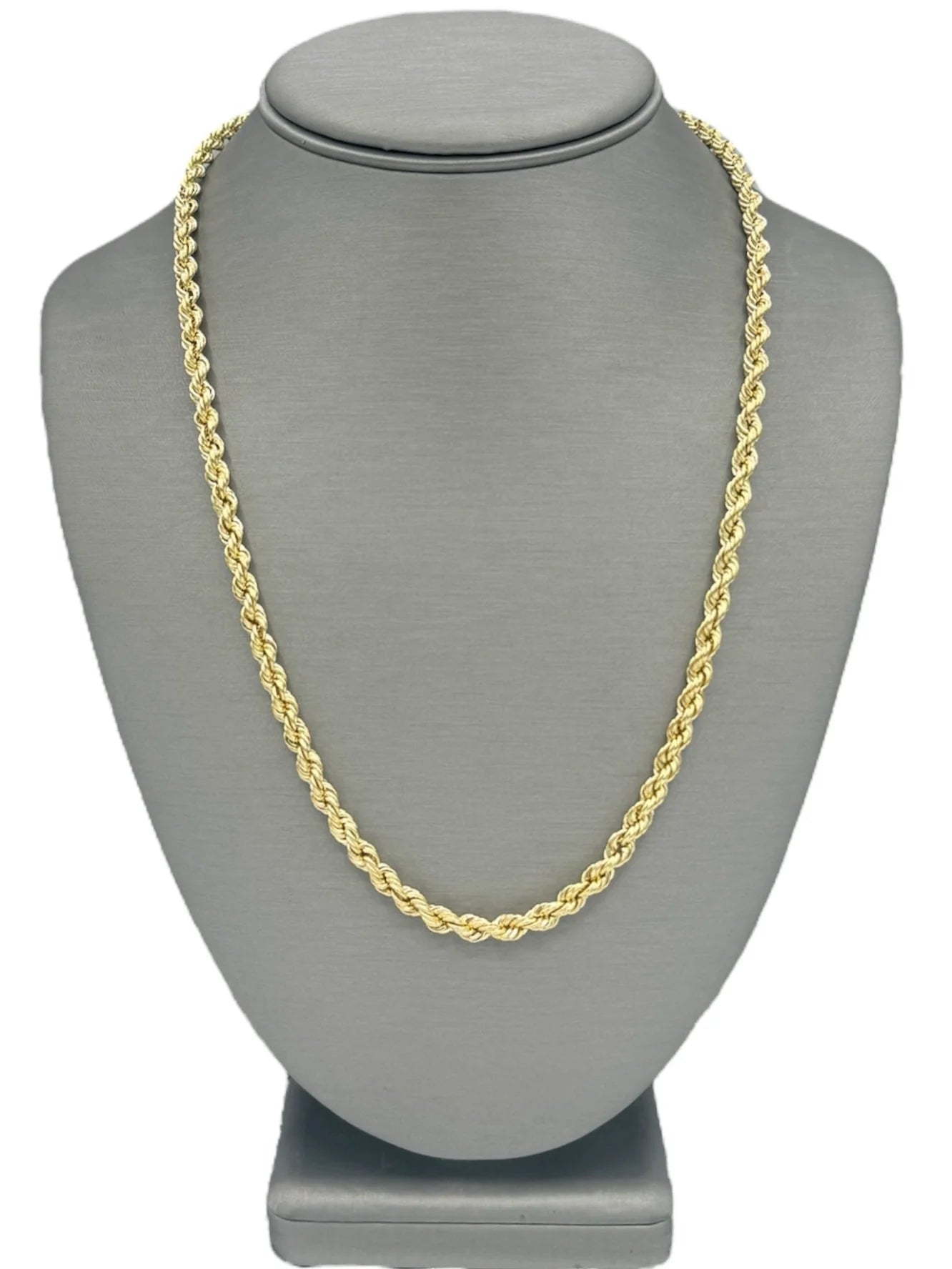 New 14K Rope Chain 22” (4.7MM).