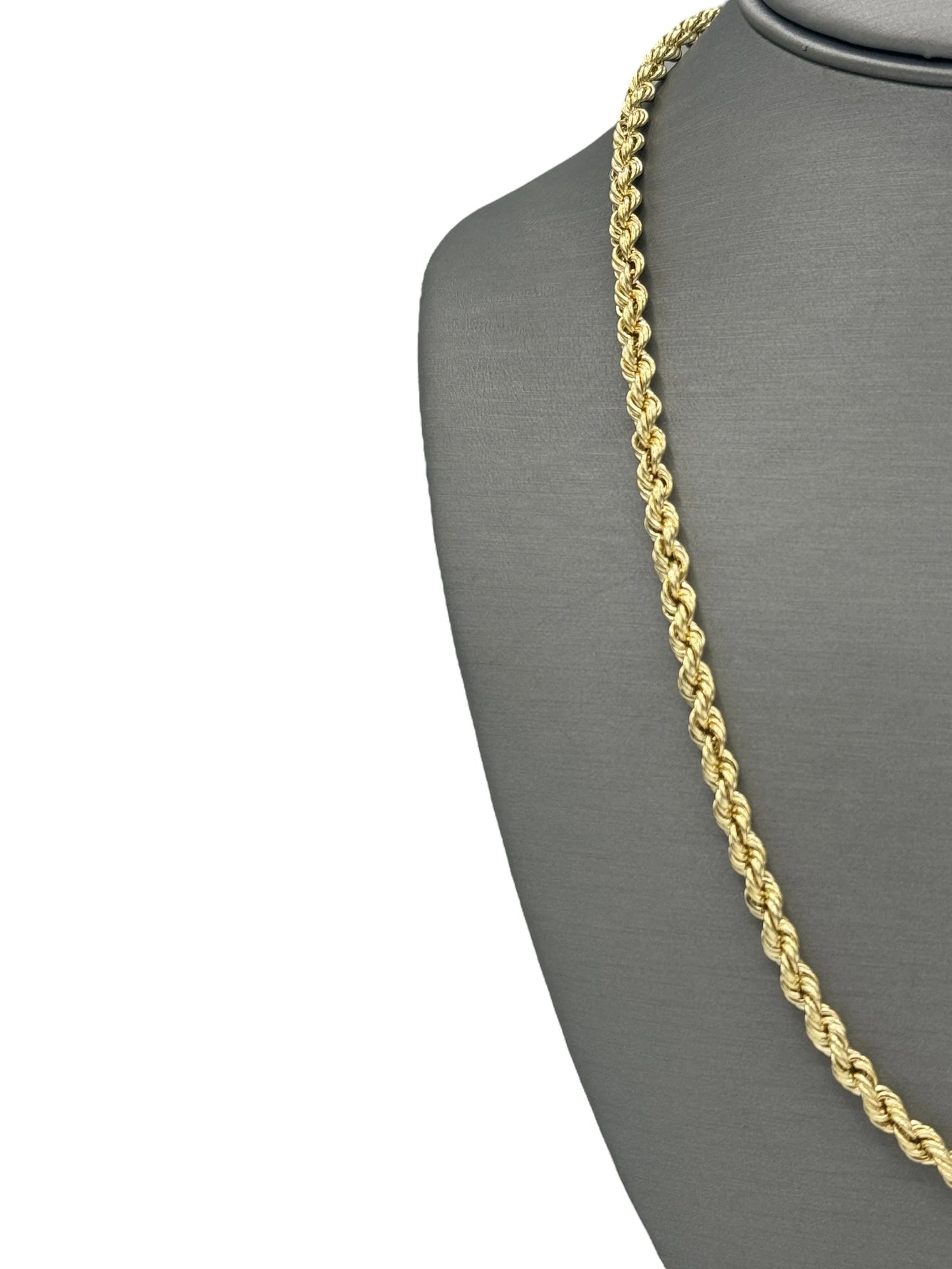 New 14K Rope Chain 22” (4.7MM).